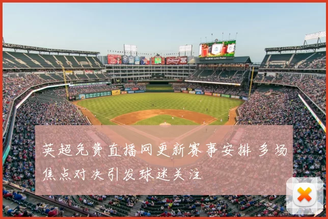 英超免费直播网更新赛事安排 多场焦点对决引发球迷关注